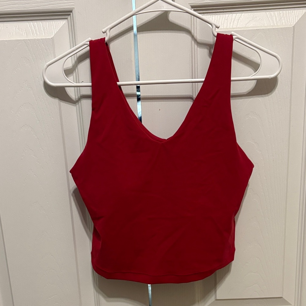 Athleta Red Women's Crop Top